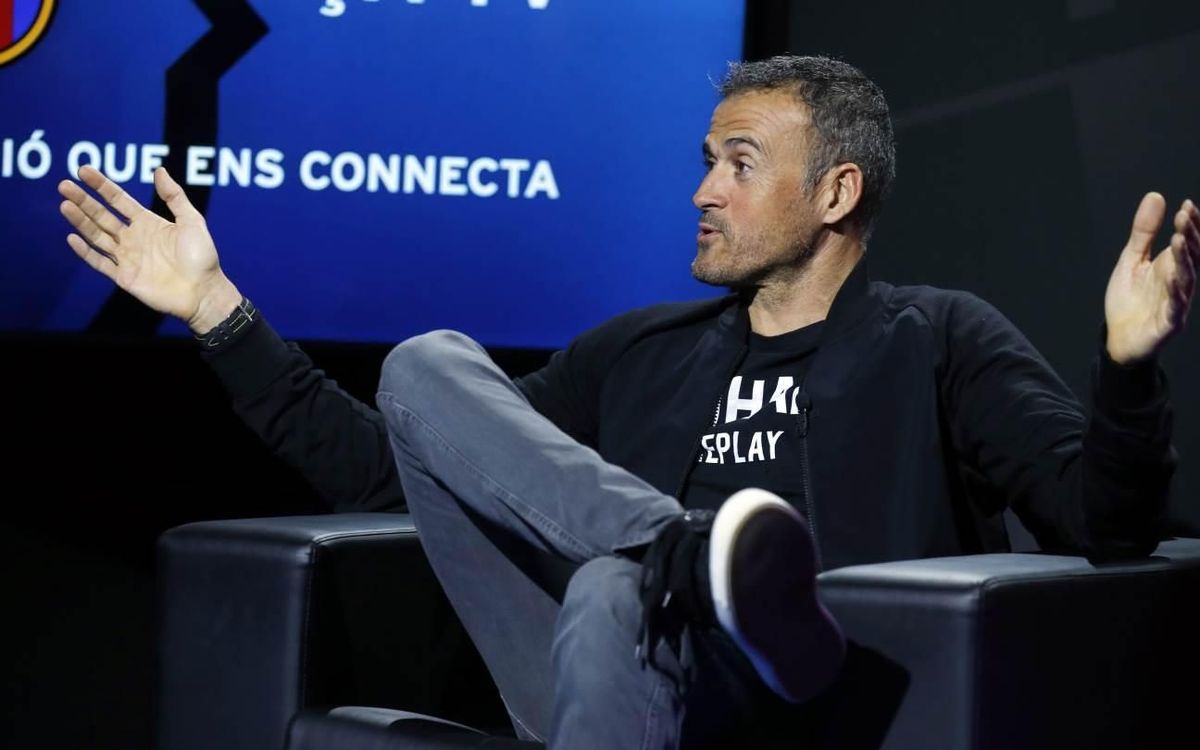Luis Enrique: “Tenim un repte molt maco a la Lliga”