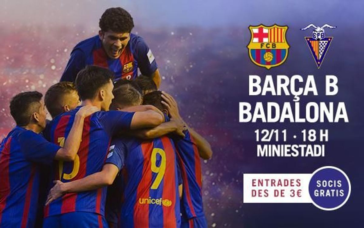 Barça B – CF Badalona: A romper la imbatibilidad del rival