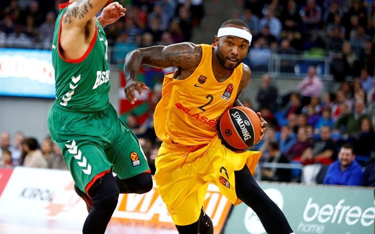 Baskonia Vitoria - FC Barcelona Lassa: Derrota ajustada en Vitoria (65-62)