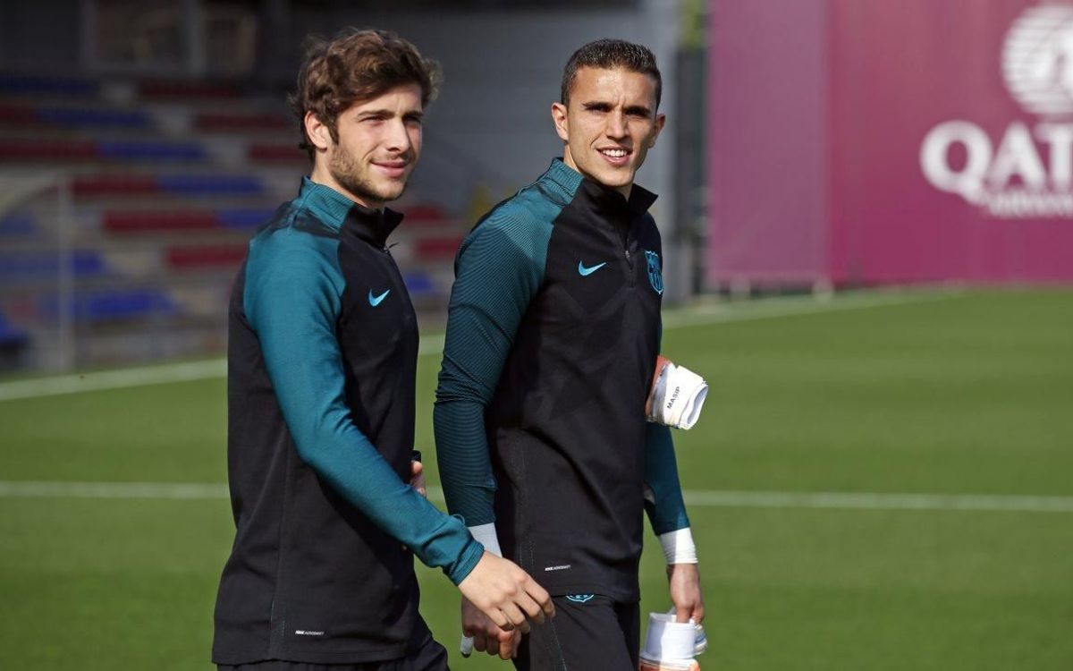 Masip y Sergi Roberto, titulares en el Catalunya-Túnez (3-3)