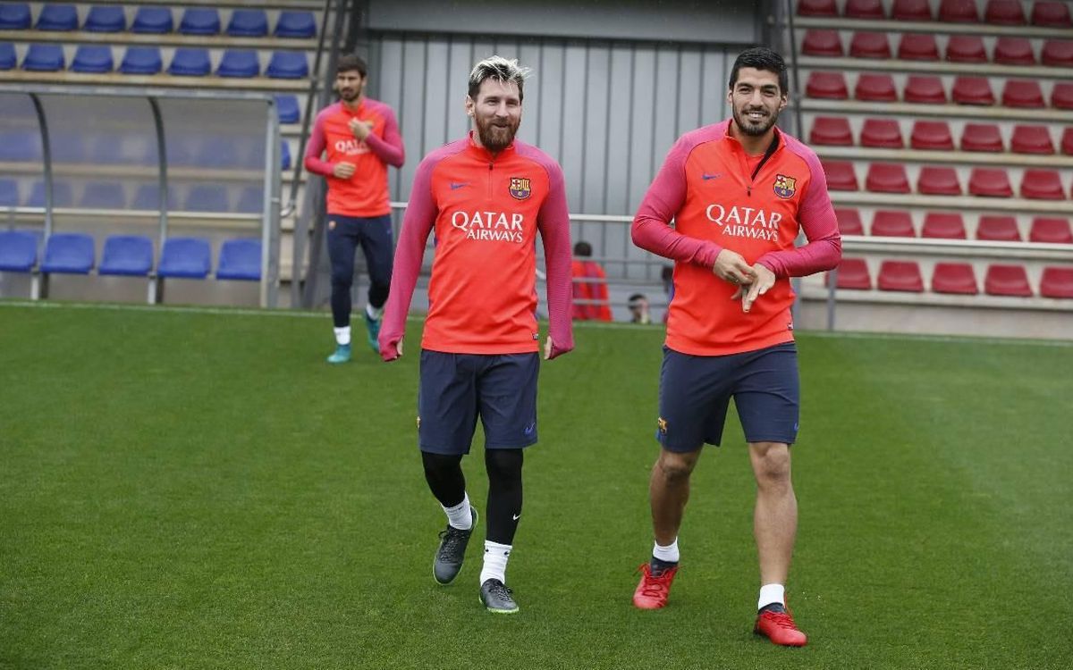 Últim entrenament abans de viatjar a Glasgow