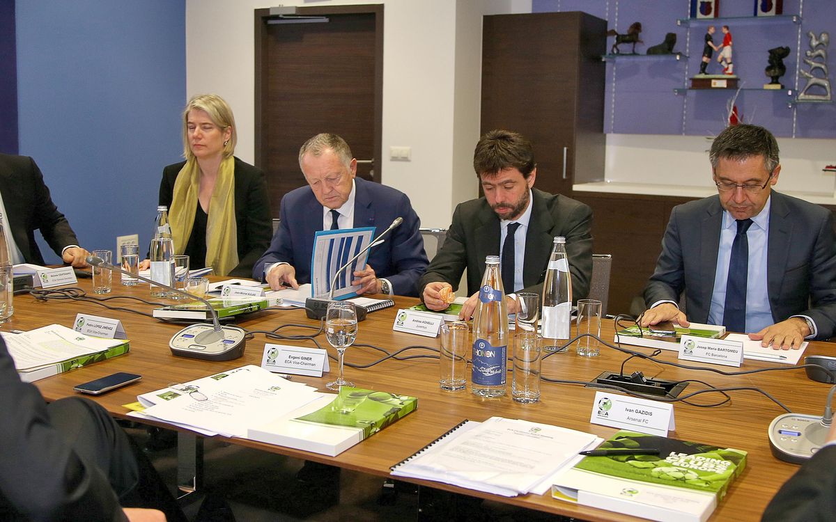 Bartomeu, en la ejecutiva de la ECA en Lyon