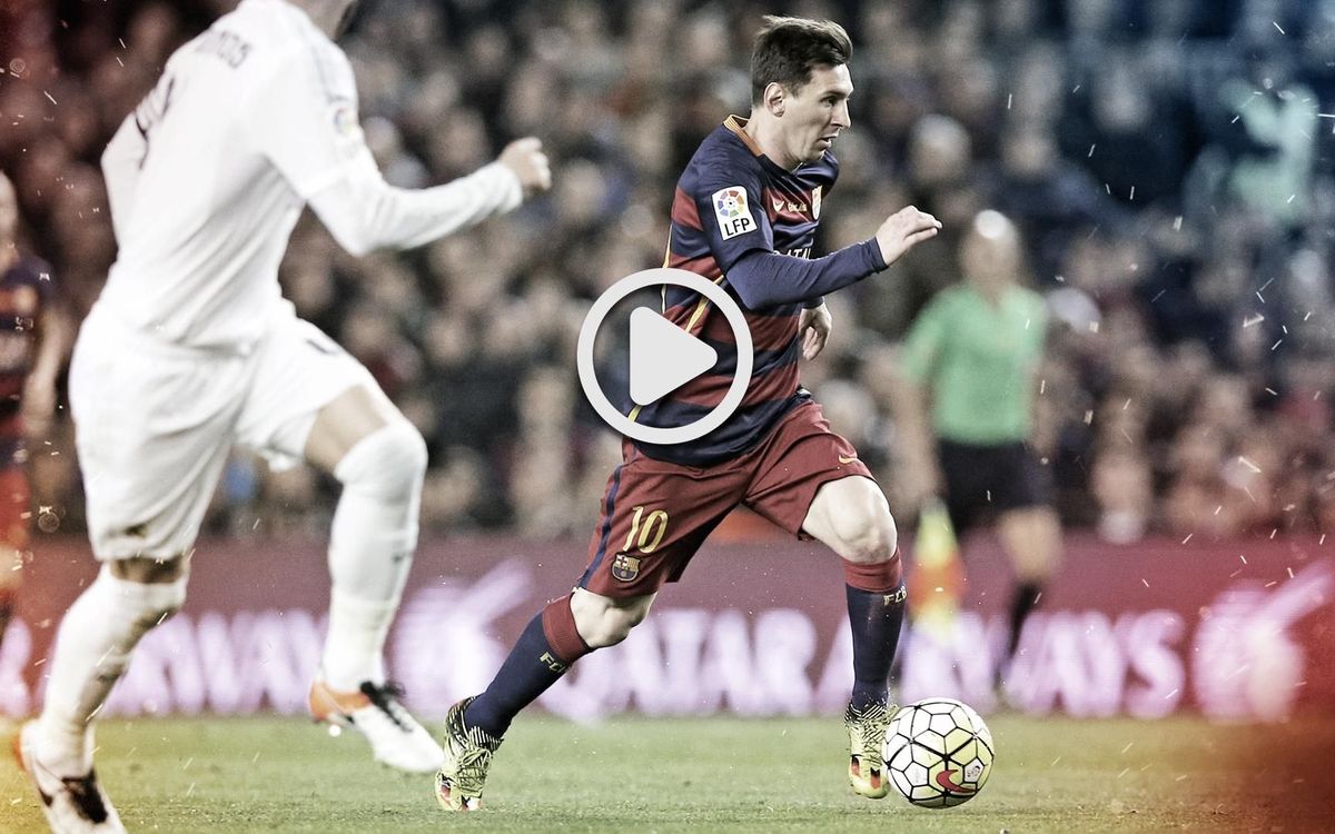 Los goles de Leo Messi contra el Real Madrid en el Camp Nou