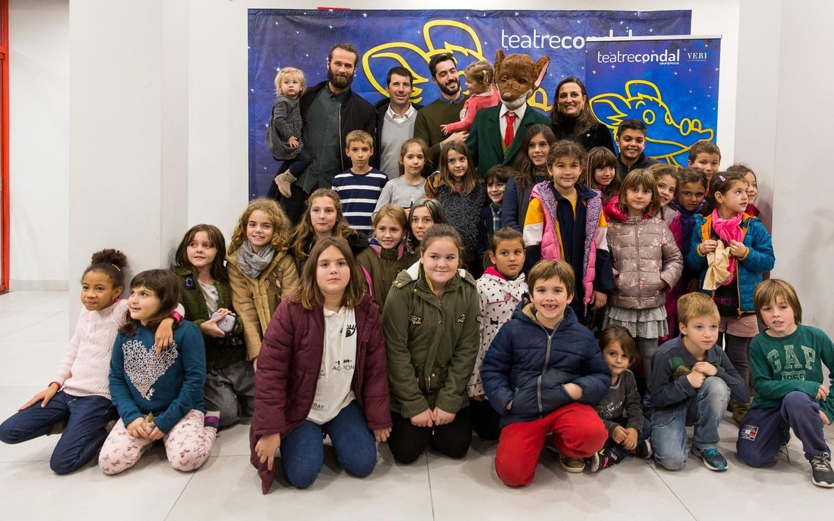 Los socios llenan el Teatro Condal en el retorno de Geronimo Stilton