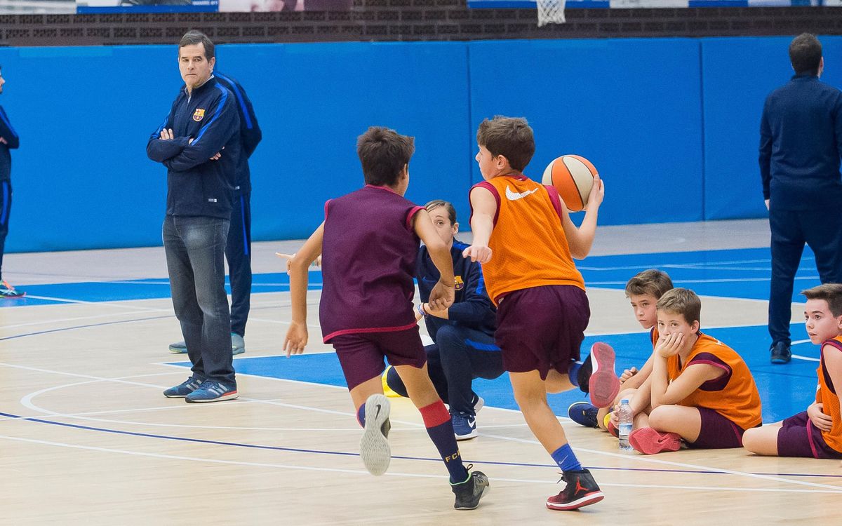 El Campus de Nadal de la FCBEscola inaugura la secció de bàsquet