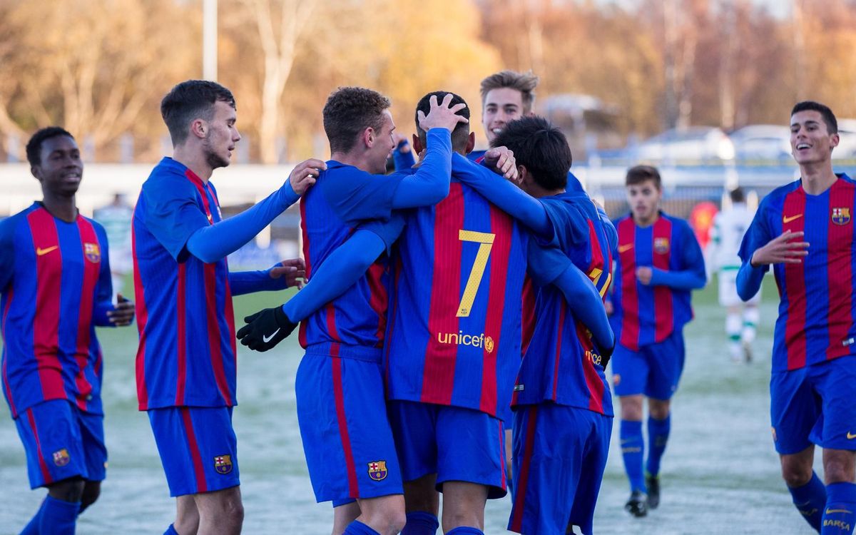 Celtic FC - Juvenil A: Contundencia en Europa (1-4)