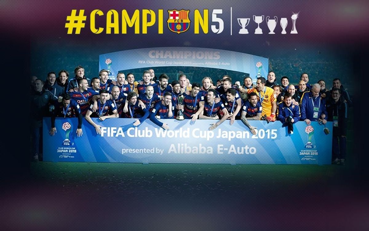 River Plate v FC Barcelona: World champions again! (0-3)