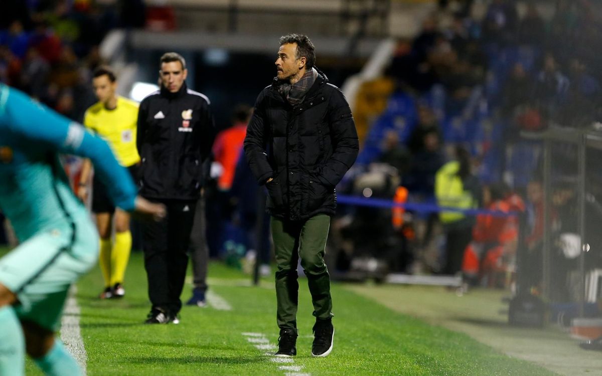 Luis Enrique: “És difícil tancar aquest tipus de partits”