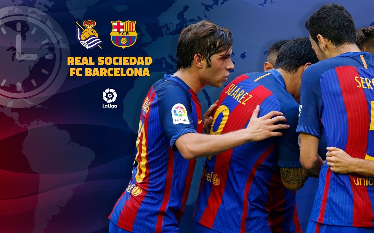 When and where to watch Real Sociedad v FC Barcelona
