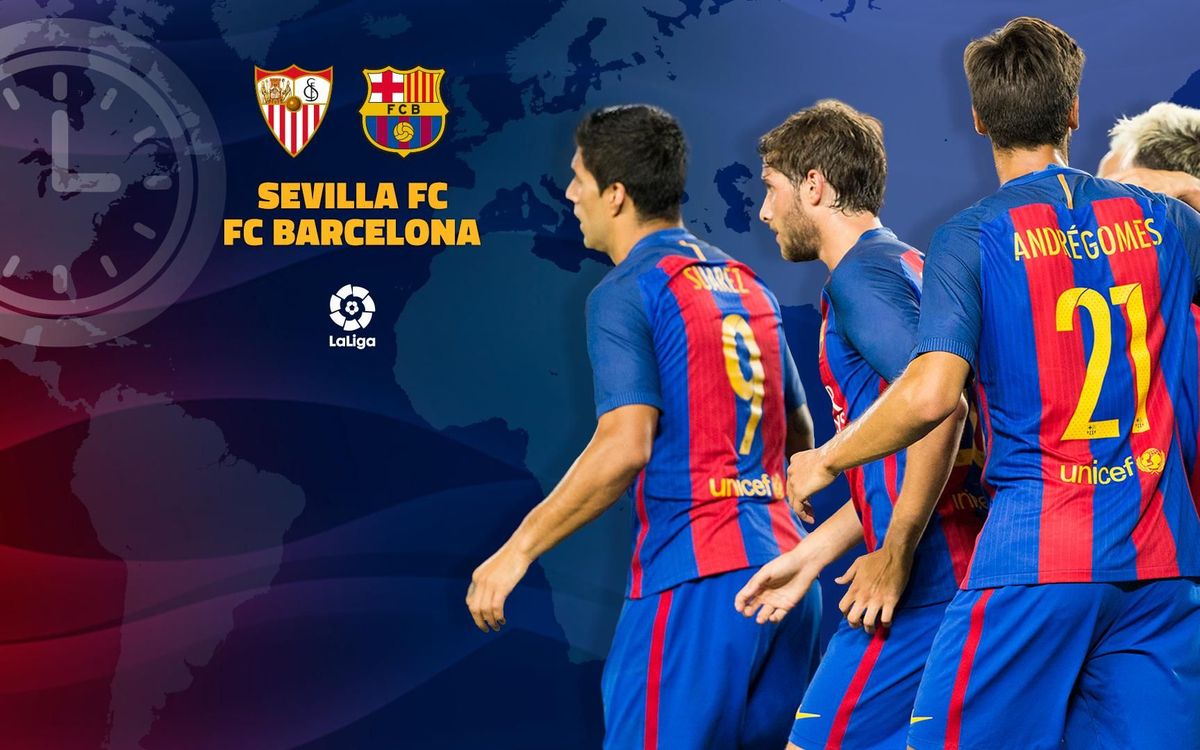 When and where to watch Sevilla v FC Barcelona in La Liga