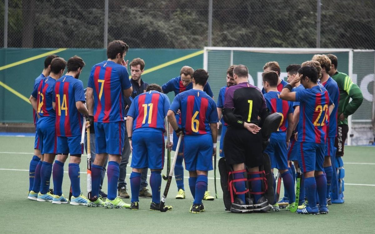 El Barça de hockey hierba finaliza la primera vuelta en octava posición y clasificado para la Copa del Rey