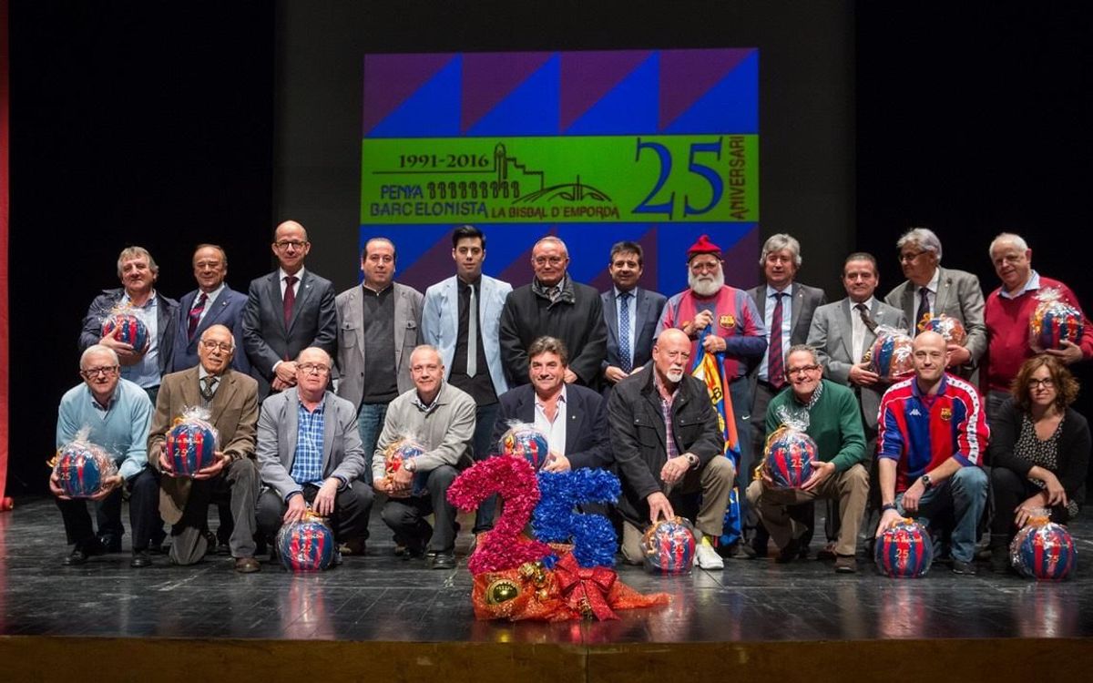Multitudinaria celebración de los 25 años de la PB de la Bisbal d’Empordà