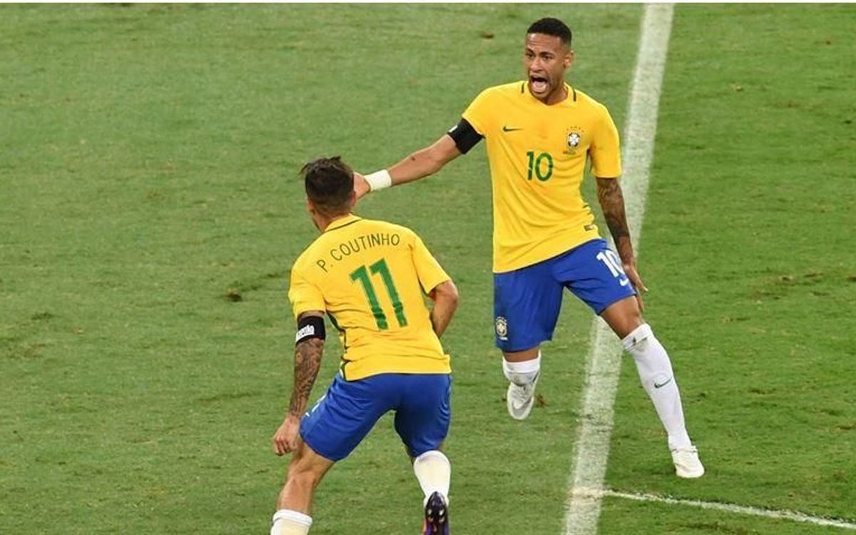 A Neymar Jr inspired Brazil defeat Messi and Mascherano's Argentina (3-0)