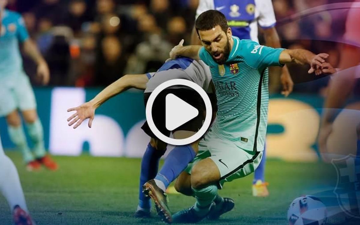 Le résumé de Hercules - FC Barcelone, 16e de finale aller de Coupe du Roi, en vidéo (1-1)