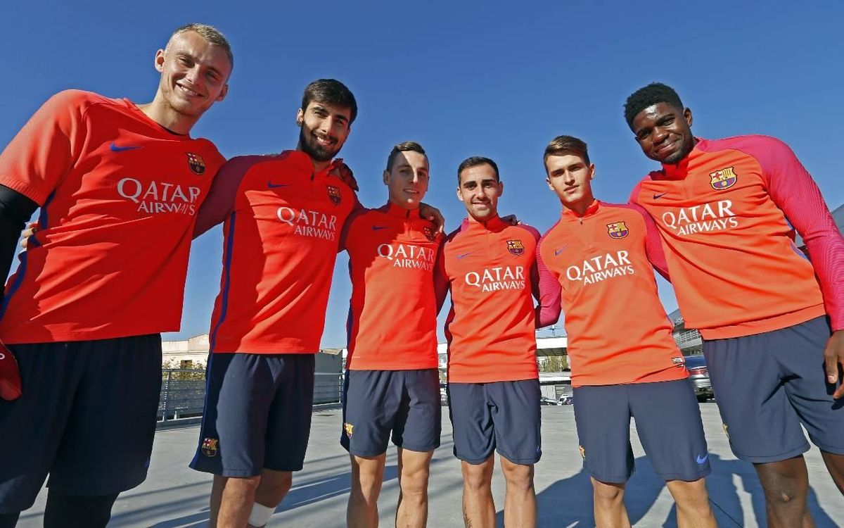 Les six recrues de cette année, dont Umtiti et Digne, titulaires en Ligue des Champions