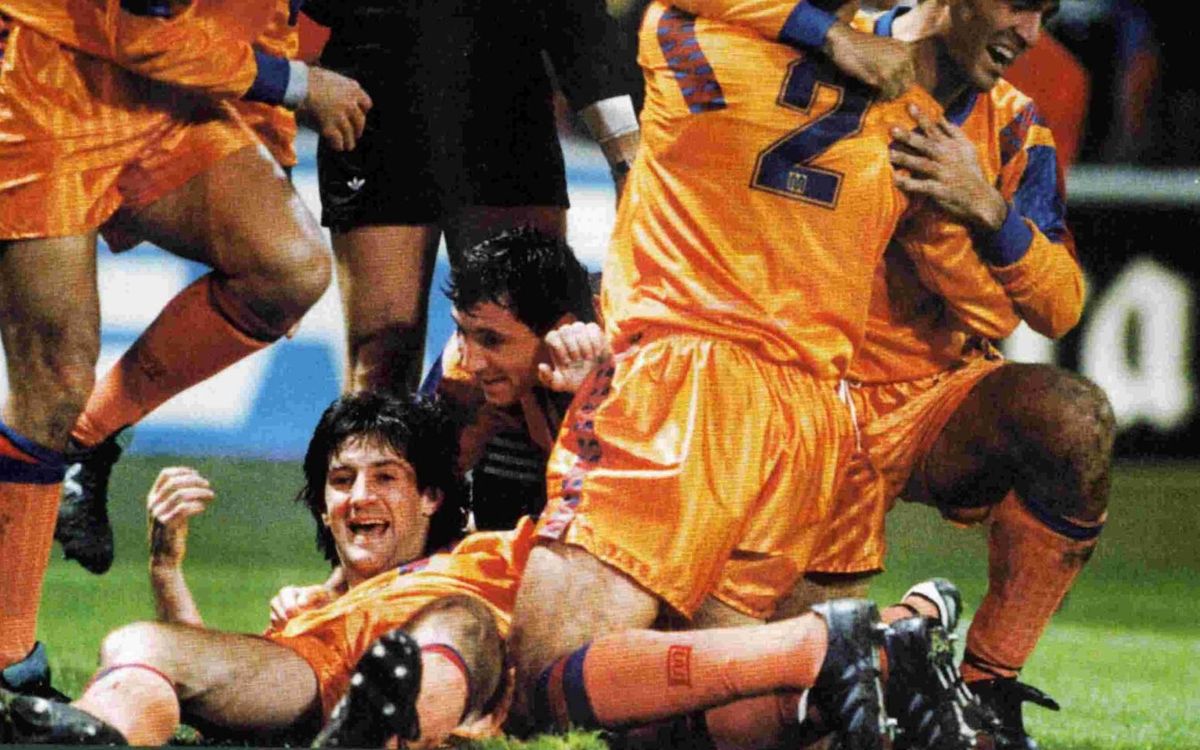 25 years since Bakero's legendary goal against Kaiserslautern