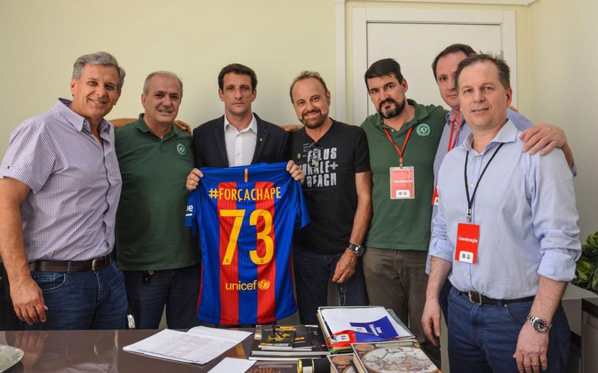 Juliano Belletti, representante del FC Barcelona en Chapecó