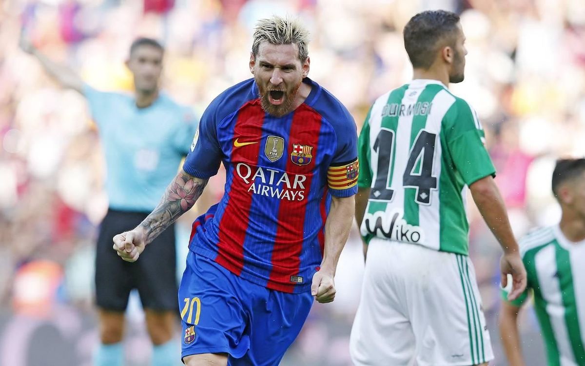 FC Barcelona - Real Betis: Ilusionante debut del campeón (6-2)