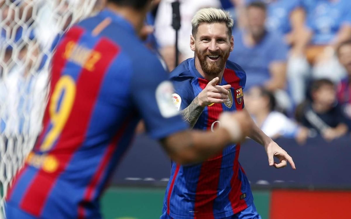 Leganés - FC Barcelone : Le trio magique vous salue! (1-5)