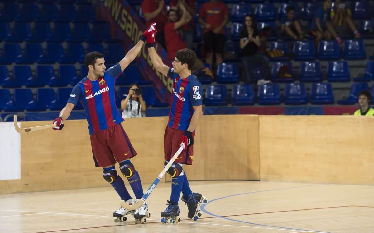 FC Barcelona Lassa – ICG Software Lleida: El Palau da la bienvenida con goleada (7-0)