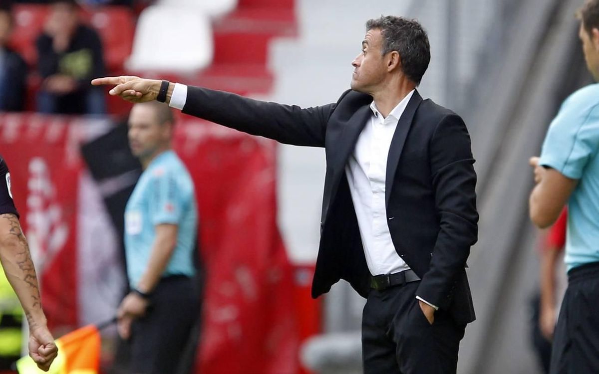 Luis Enrique et les joueurs, satisfaits de l'efficacité