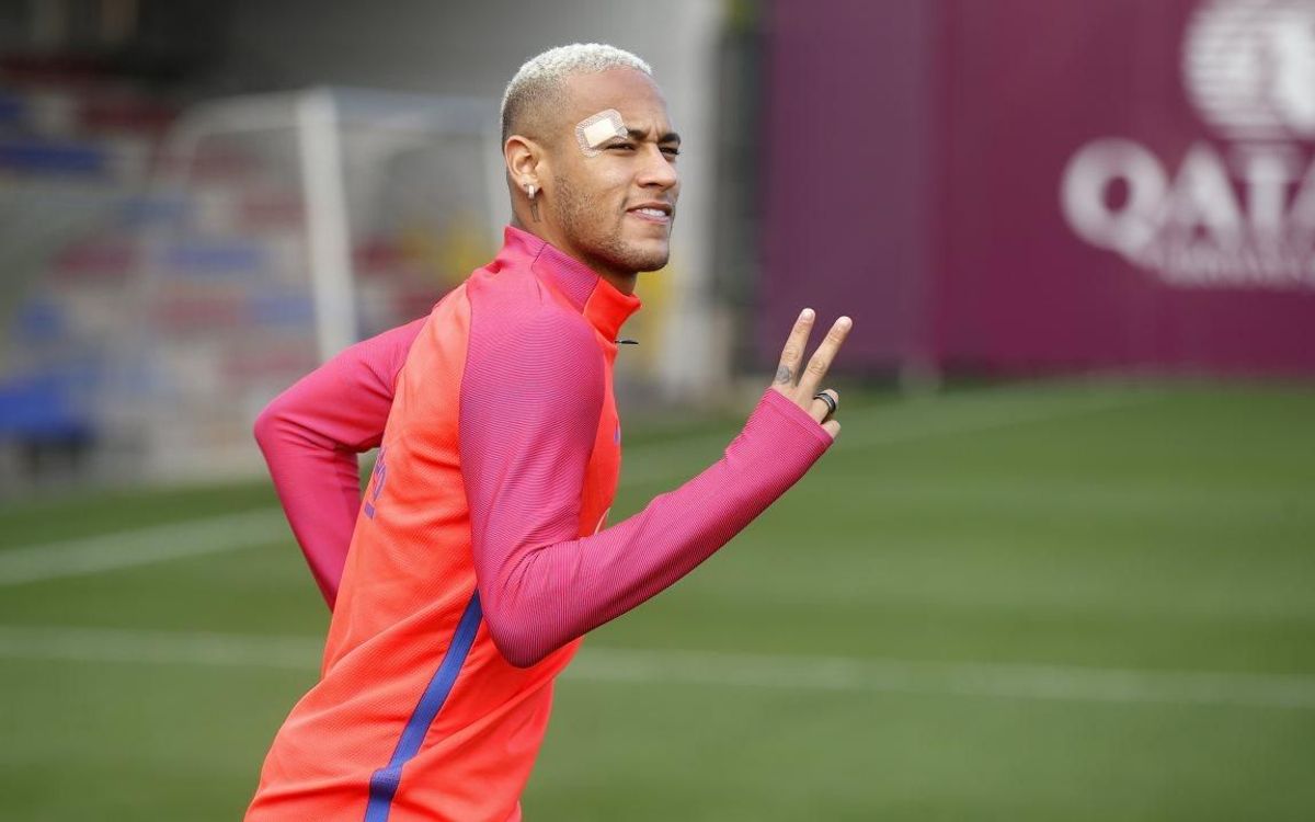 Neymar Jr se incorpora a los entrenamientos