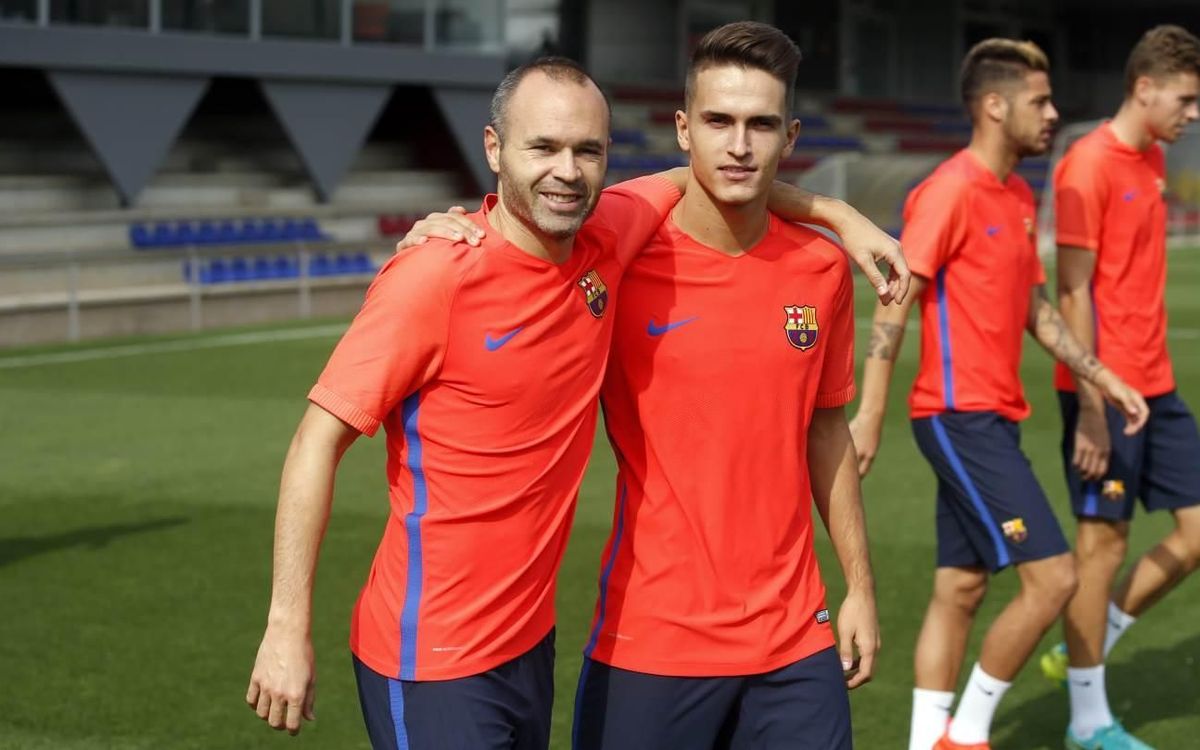 Séance d'entraînement avant le déplacement à Mönchengladbach