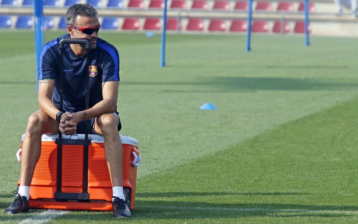 Luis Enrique: “Alaves nous laissera peu d'espaces”