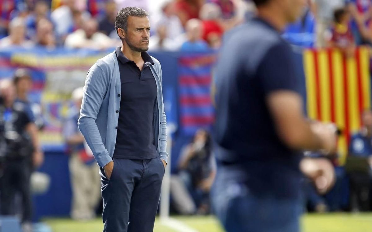 Luis Enrique: “Me gusta que los jugadores tomen riesgos”