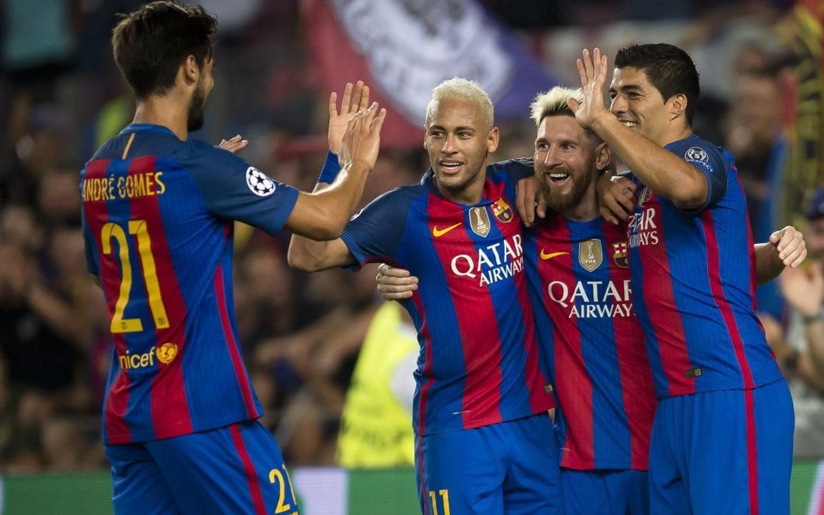 Le retour du trio magique formé par Messi, Suarez et Neymar