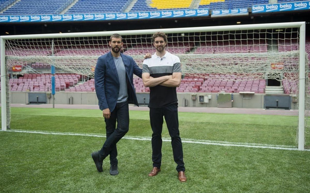 Els Gasol i el seu passat blaugrana, protagonistes a la CBS