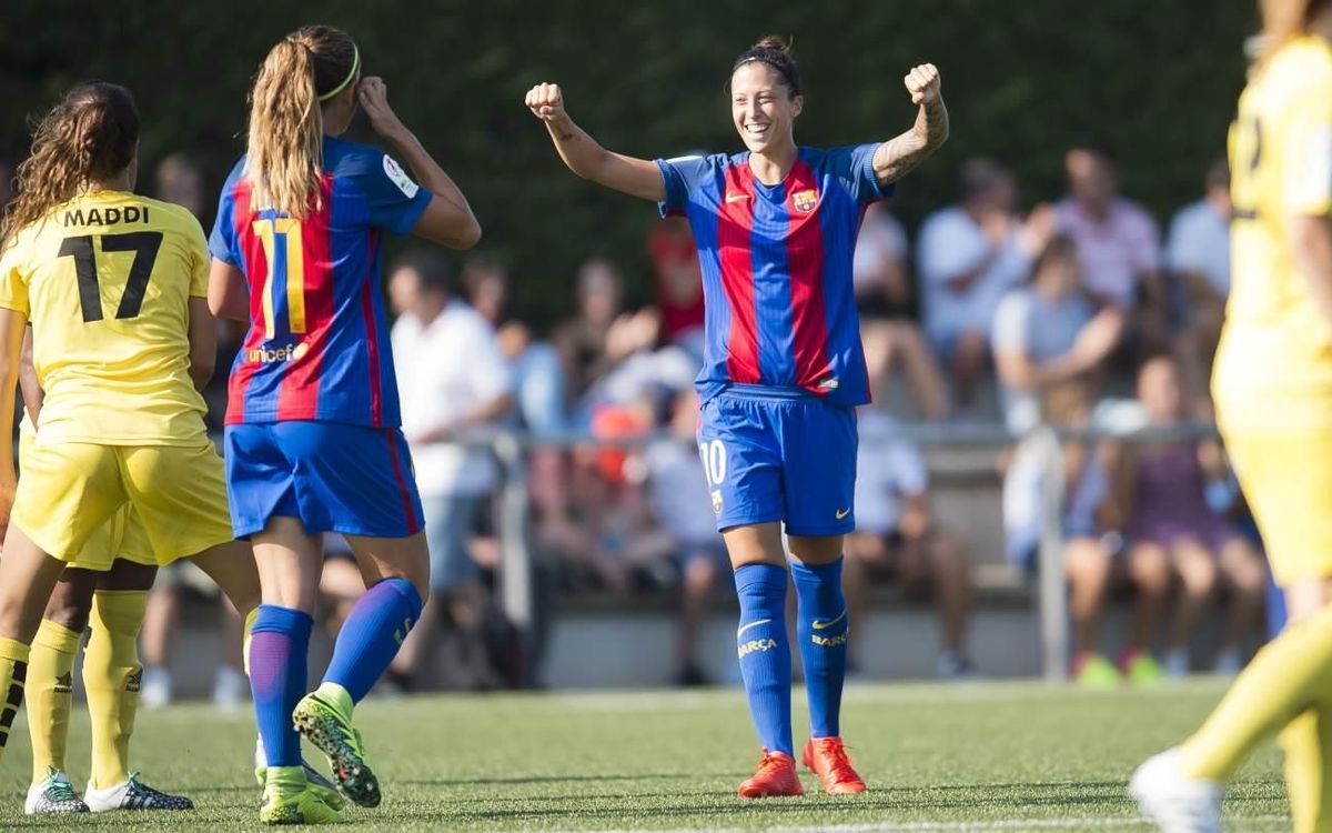 FC Barcelona Femenino– Santa Teresa CD: Debut en casa y goleada (6-0)