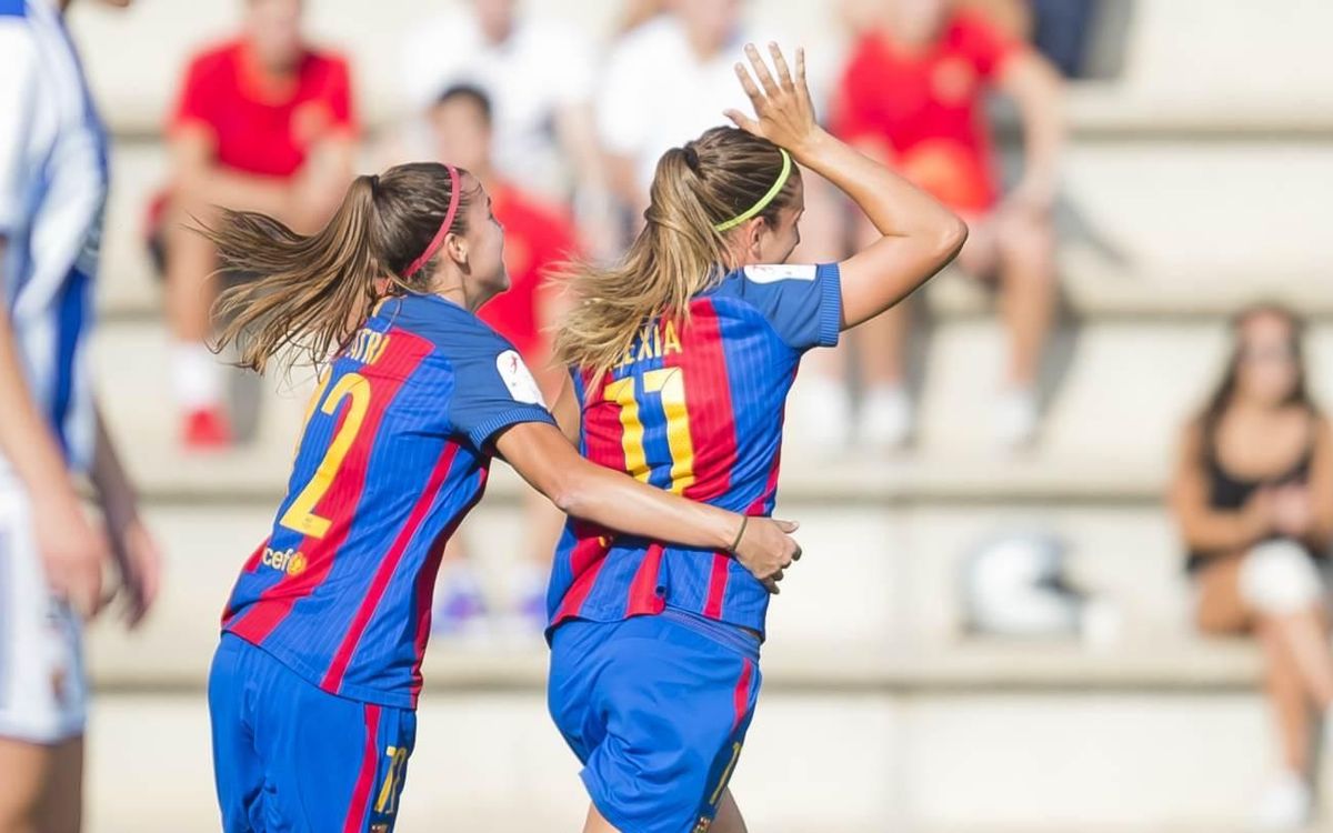 FC Barcelona Women v Real Sociedad: Three for three (2-0)