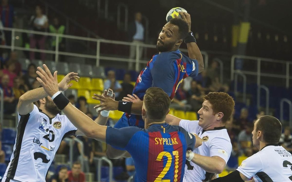 BM Benidorm - FC Barcelona: Reacción a tiempo (27-30)