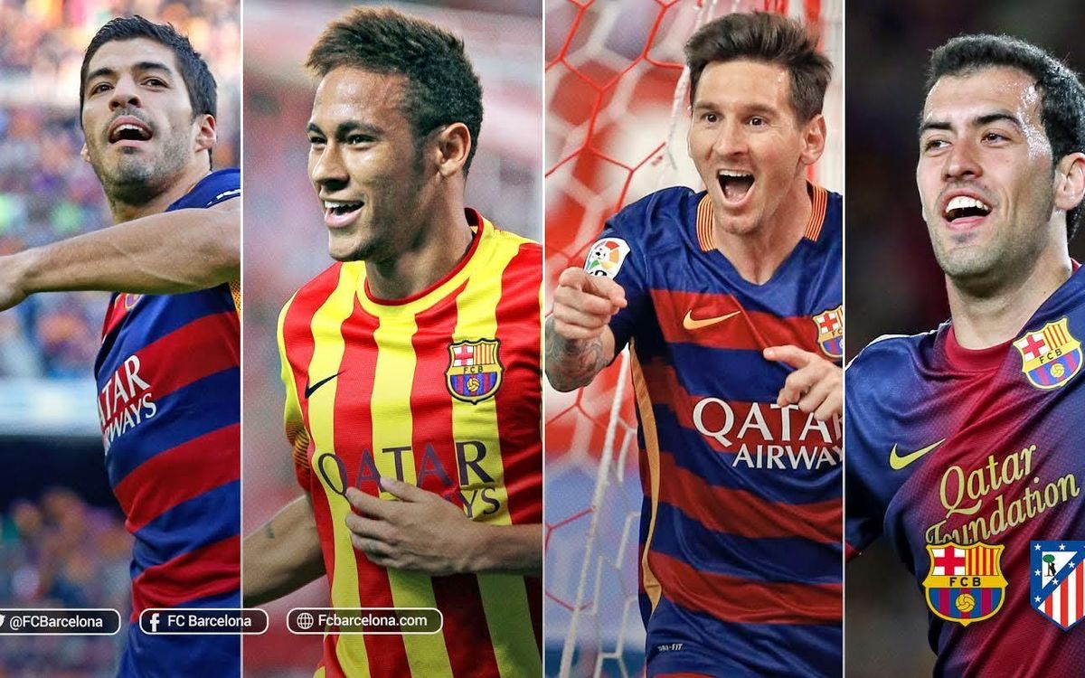 Los 10 goleadores azulgranas en Liga ante el Atlético