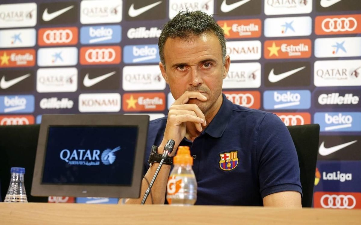 ルイス・エンリケ「とても激しいスポルティングを想定している」