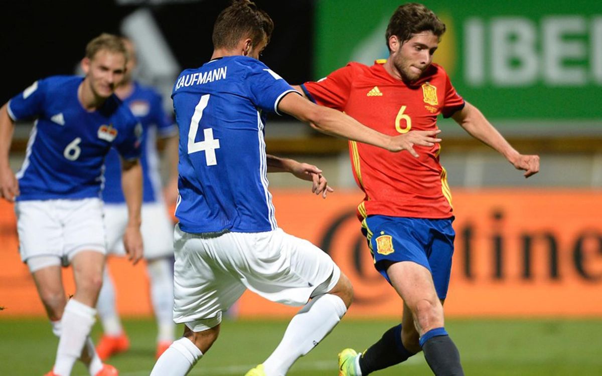 Sergi Roberto and Ivan Rakitic score for Spain and Croatia