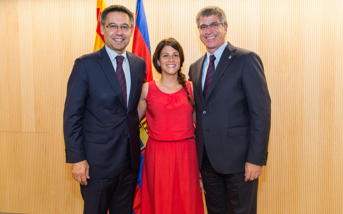 El FC Barcelona reconeix l'àrbitra catalana Marta Galego el seu posicionament després de rebre un insult masclista