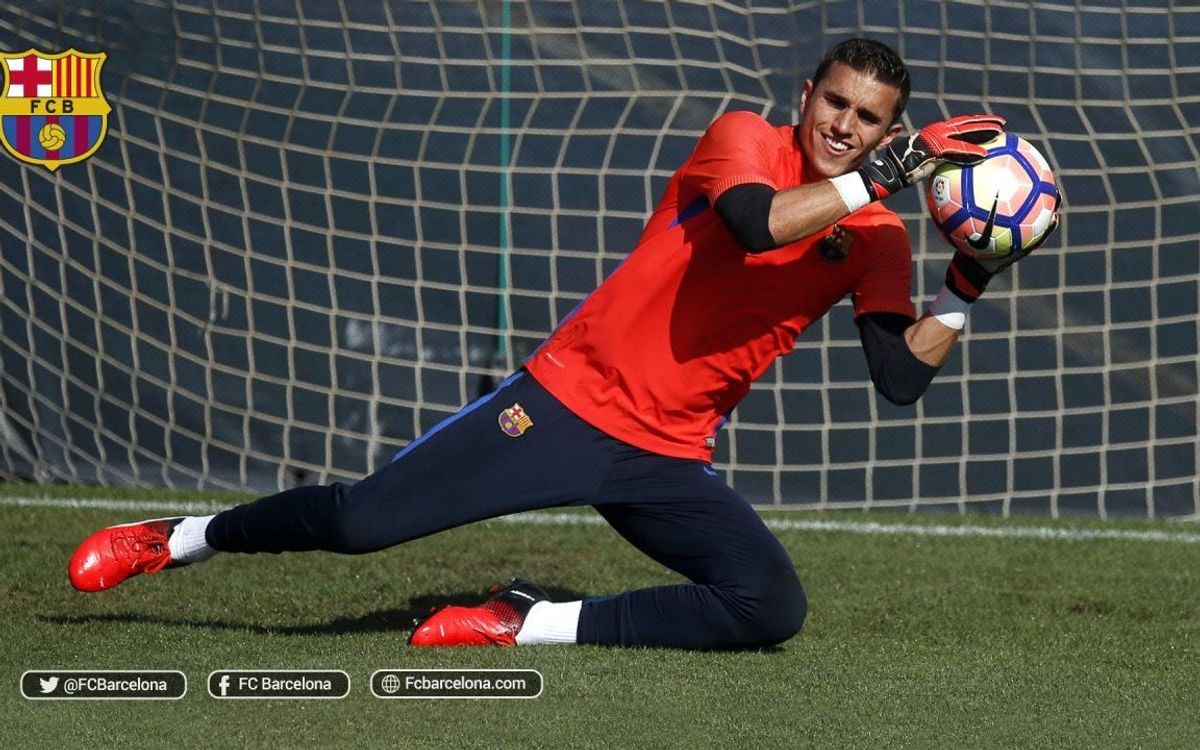 Las habilidades de Jordi Masip bajo palos