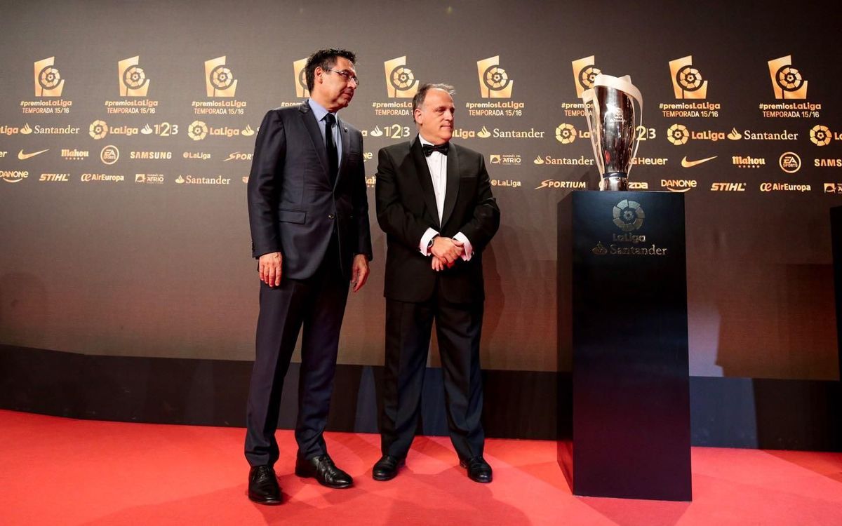 El FC Barcelona, reconocido por la Liga