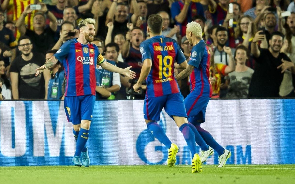 FC Barcelona open Champions League play with a 7–0 rout of Celtic FC