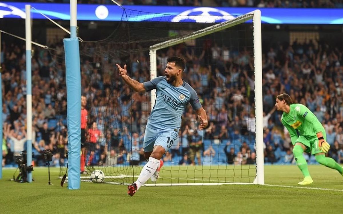 Manchester City thump Borussia Mönchengladbach (4-0)