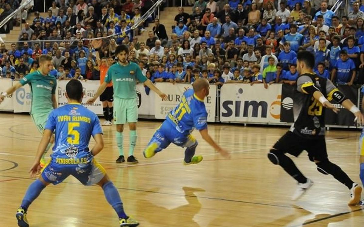 Peníscola v FC Barcelona Lassa: Narrow loss in opener (3-2)