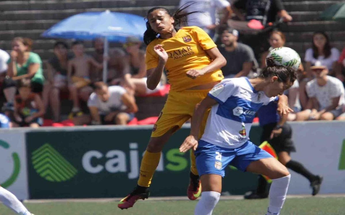 Granadilla Egatesa de Tenerife - FC Barcelona Femenino: Debut imponente (0-4)
