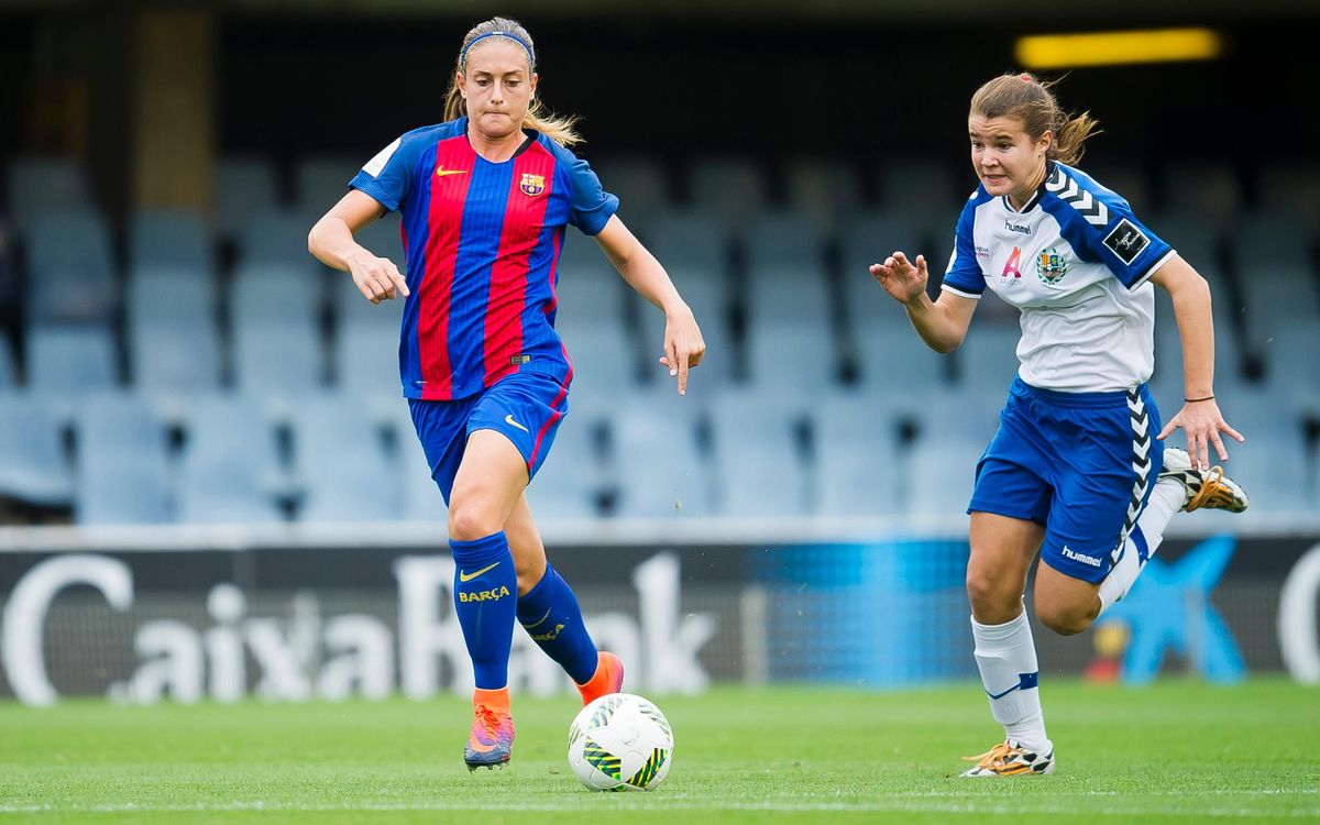 FC Barcelona Femenino - Zaragoza CFF: Goleada muy trabajada para encarar la vuelta de Champions (3-0)