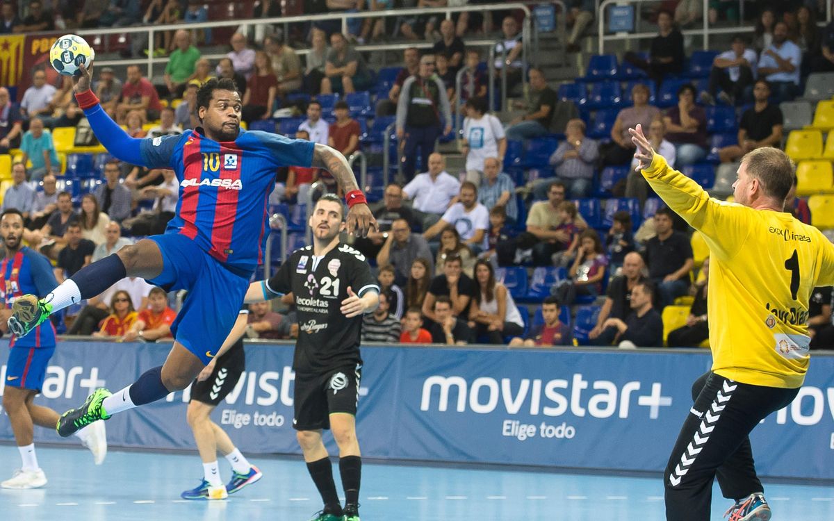 FC Barcelona -Atlético Valladolid: Victoria cómoda en casa (41-35)