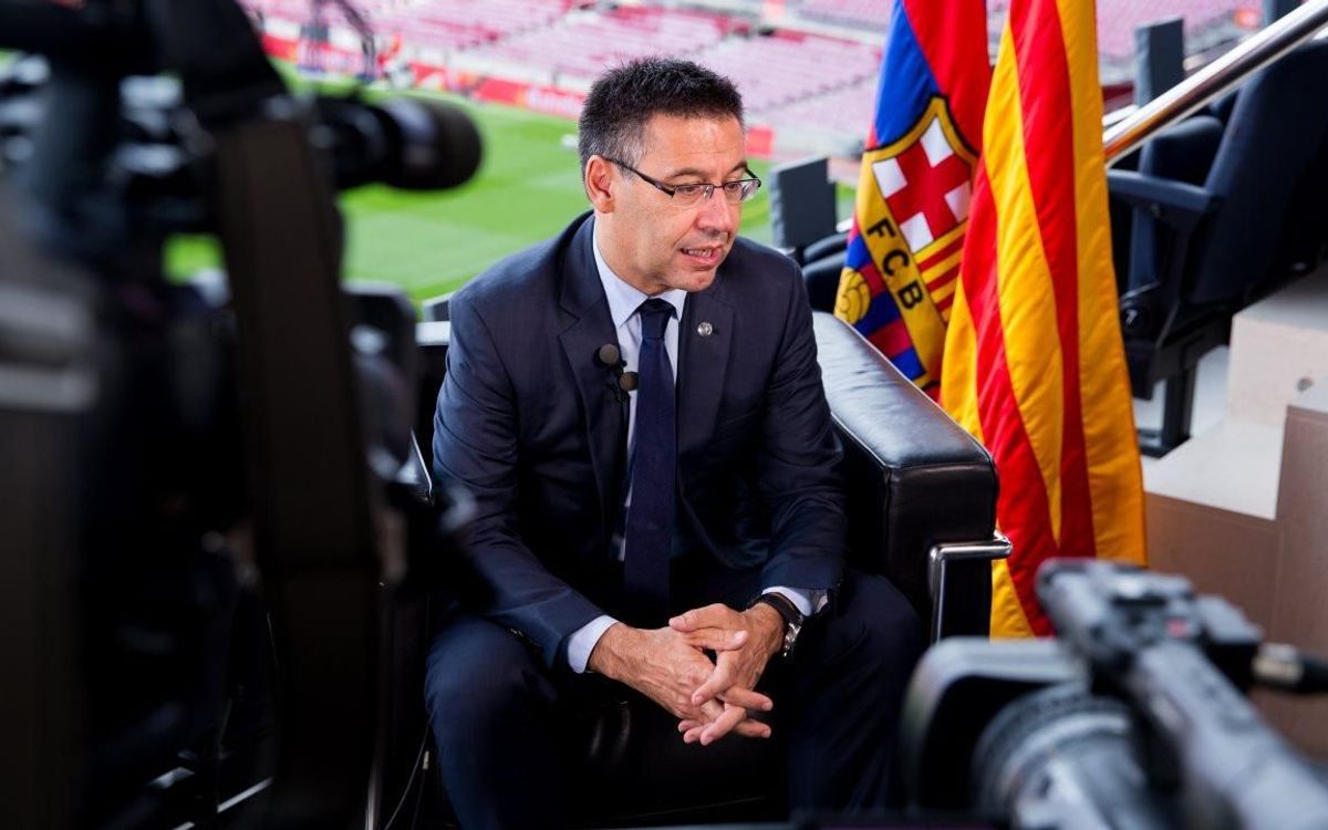 Bartomeu describes FC Barcelona's global outlook to Harvard students