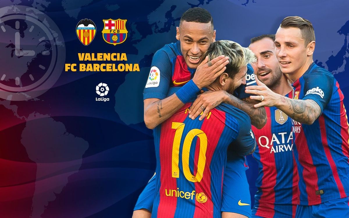 Quan i on es pot veure el València – FC Barcelona