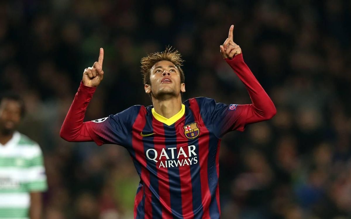El dia que Neymar Jr va fer un hat-trick al Celtic