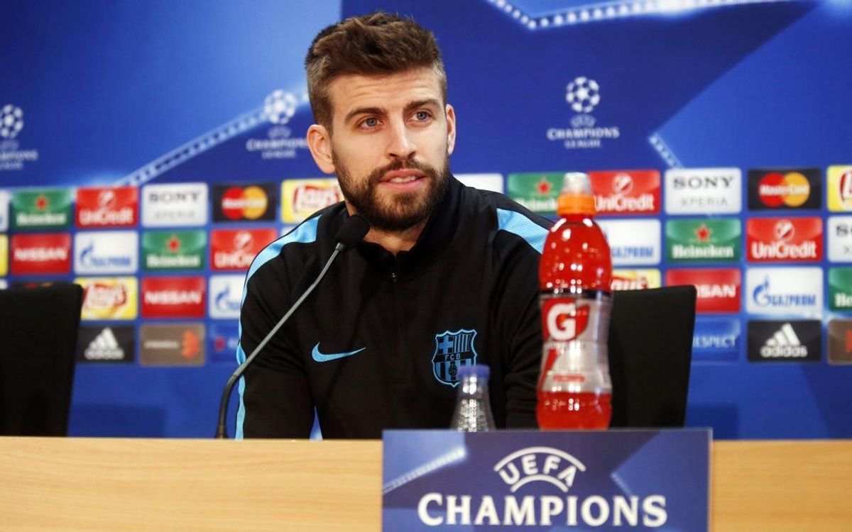 DIRECTE - Roda de premsa de Gerard Piqué